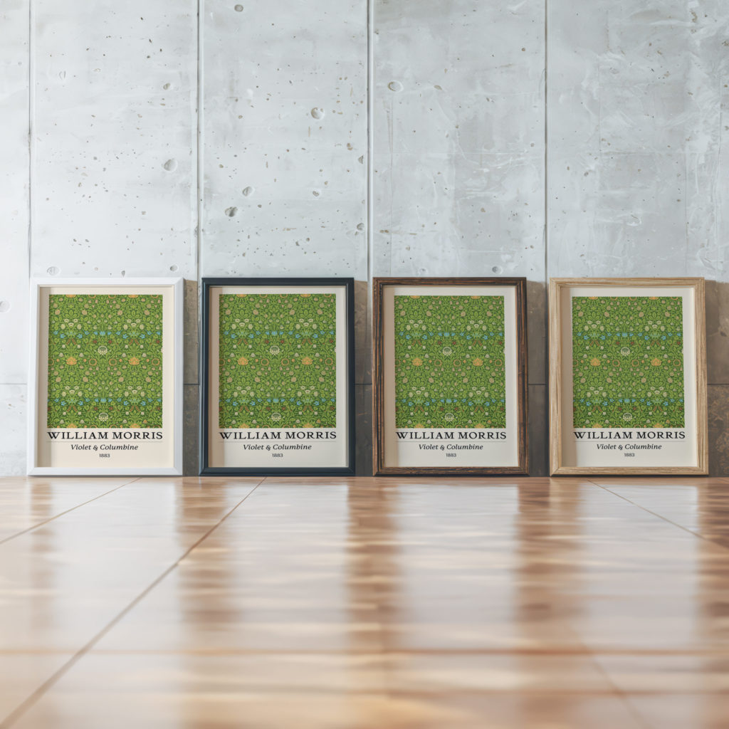 morris 0005 3x4 framed posters mockup