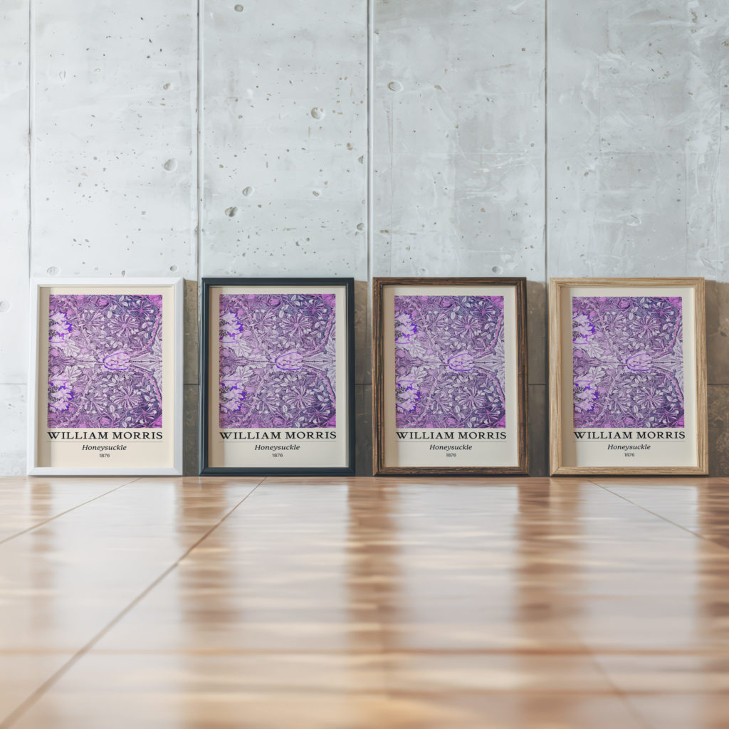 morris 0007 3x4 framed posters mockup