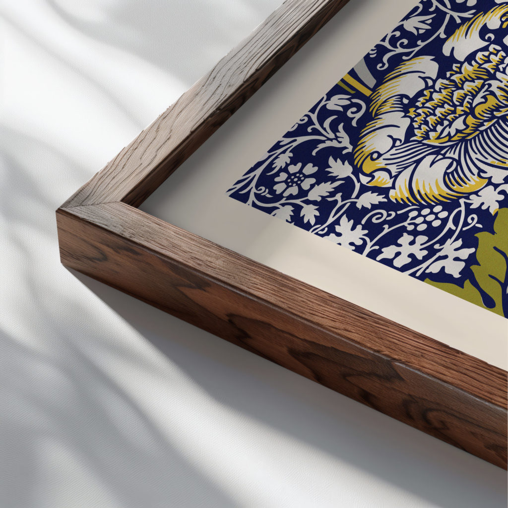 morris 0013 3x4 close up dark wood mockup