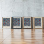 morris 0014 3x4 framed posters mockup