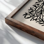 morris 0016 3x4 close up dark wood mockup