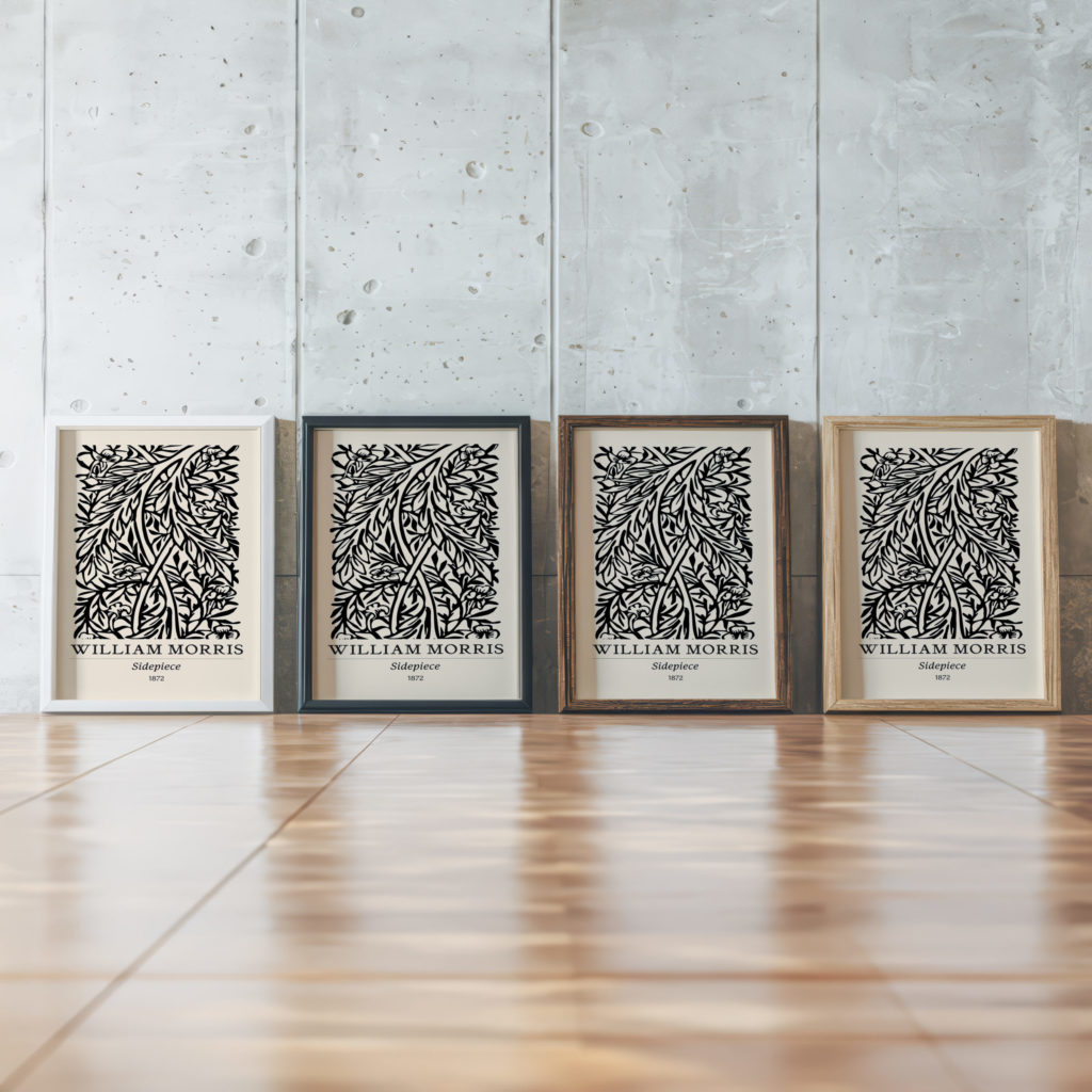 morris 0016 3x4 framed posters mockup