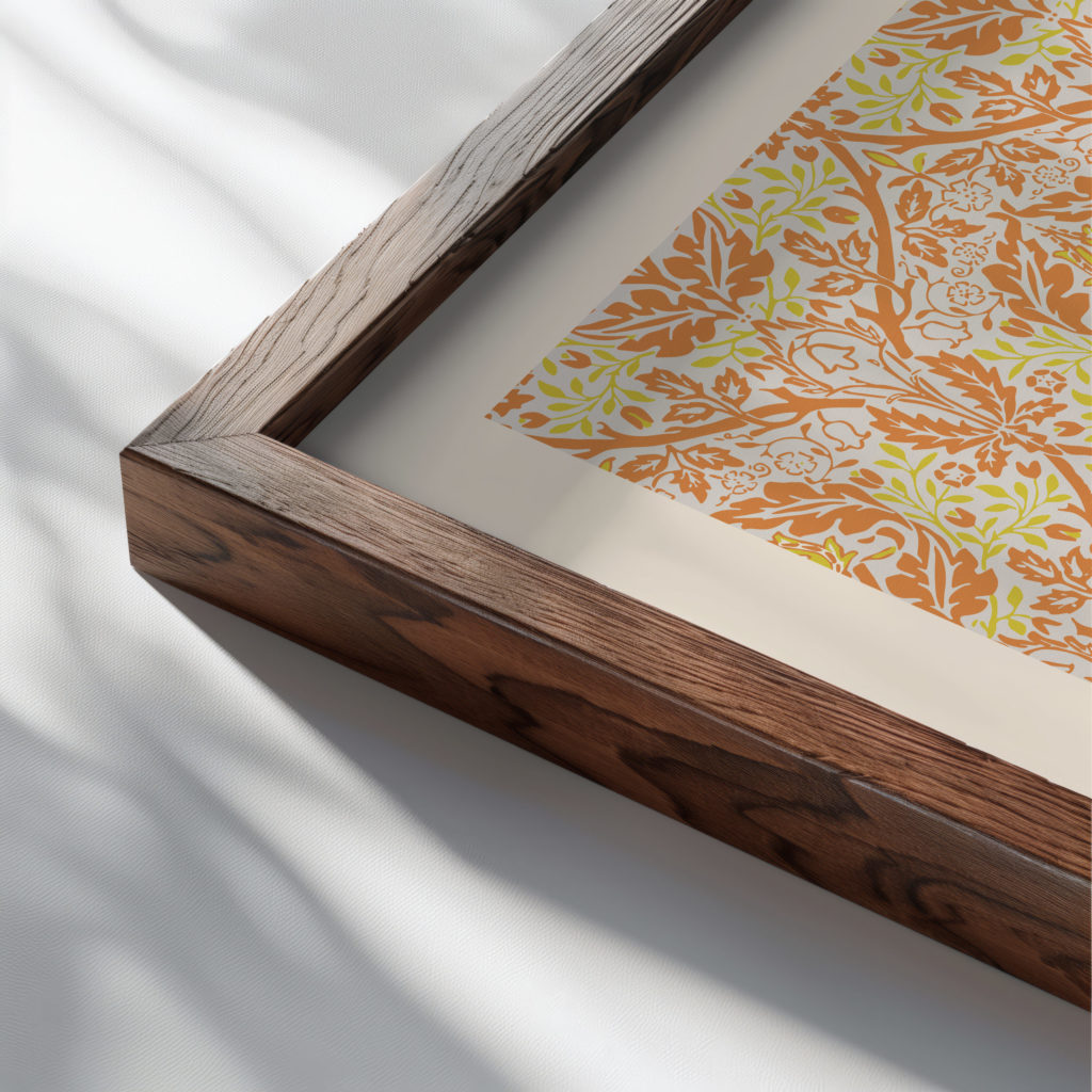 morris 0017 3x4 close up dark wood mockup