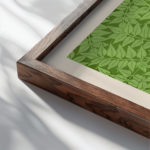 morris 0020 3x4 close up dark wood mockup
