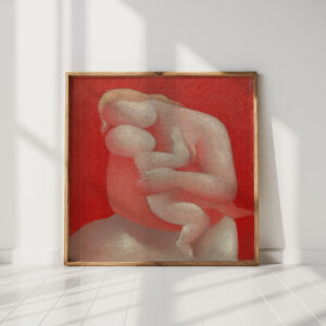 mother pink madonna 1933 mikulas galanda high quality print