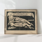 mother with baby 1925 mikulas galanda high quality print