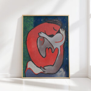 mothers embrace 1938 mikulas galanda high quality print