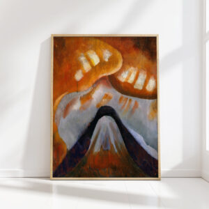 mountain and sky circa 1925 arthur dove high quality print