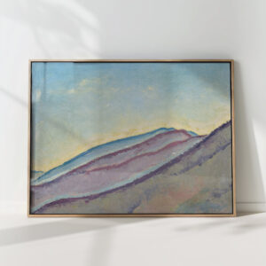 mountain slopes 1913 koloman moser high quality print