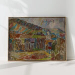 mountain village 1937 sasza blonder high quality print
