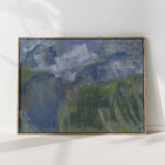 mountainscape august babberger high quality print