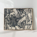 moving girls louis soutter high quality print