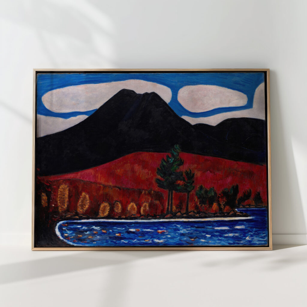 mt katahdin maine autumn 1939 40 marsden hartley high quality print