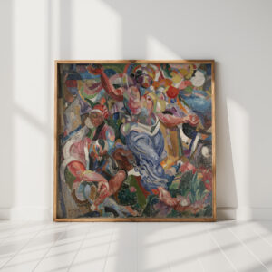 mural decoration ca 1918 20 james henry daugherty high quality print