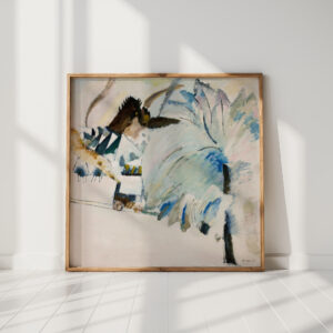 murnau with locomotive 1911 wassily kandinsky high quality print