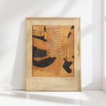 mz 122 drops of red merz drawing 1920 kurt schwitters high quality print