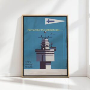 navy seals nautical sabbath print joseph binder 1962