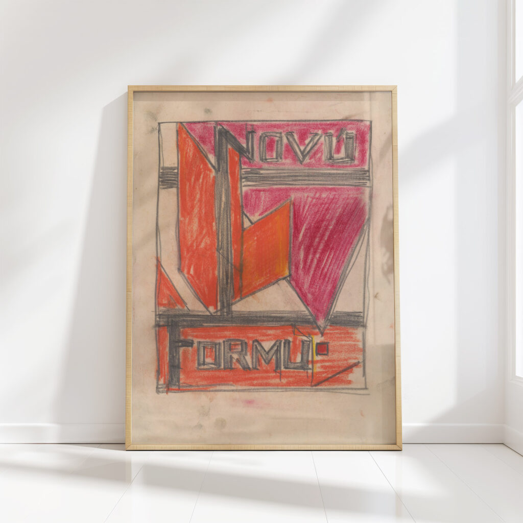 new form graphic design 1932 zolo palugyay high quality print