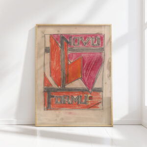 new form graphic design 1932 zolo palugyay high quality print