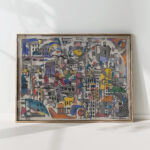 new york city birds eye view 1920 joaquin torres garcia high quality print