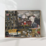 new york docks 1920 joaquin torres garcia high quality print