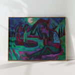 night moon accordion player by moonlight 1924 ernst ludwig kirchner high quality print