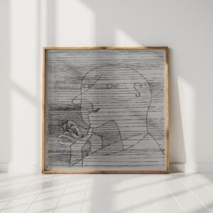 old man counting 1929 paul klee high quality print