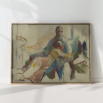 old man with naked woman on his lap 1913 15 edvard munch high quality print