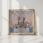 old steamboat 1922 paul klee high quality print
