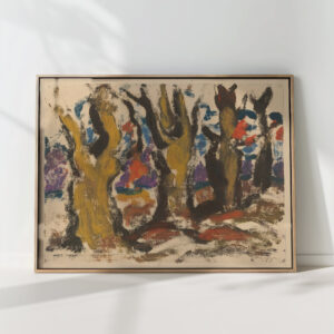 old trees 1930 zolo palugyay high quality print
