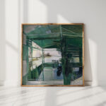 old woman in greenhouse 1936 walter kurt wiemken high quality print