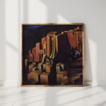 olevano 1924 alexander kanoldt high quality print