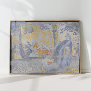 on the champs elysees 1898 henri edmond cross high quality print