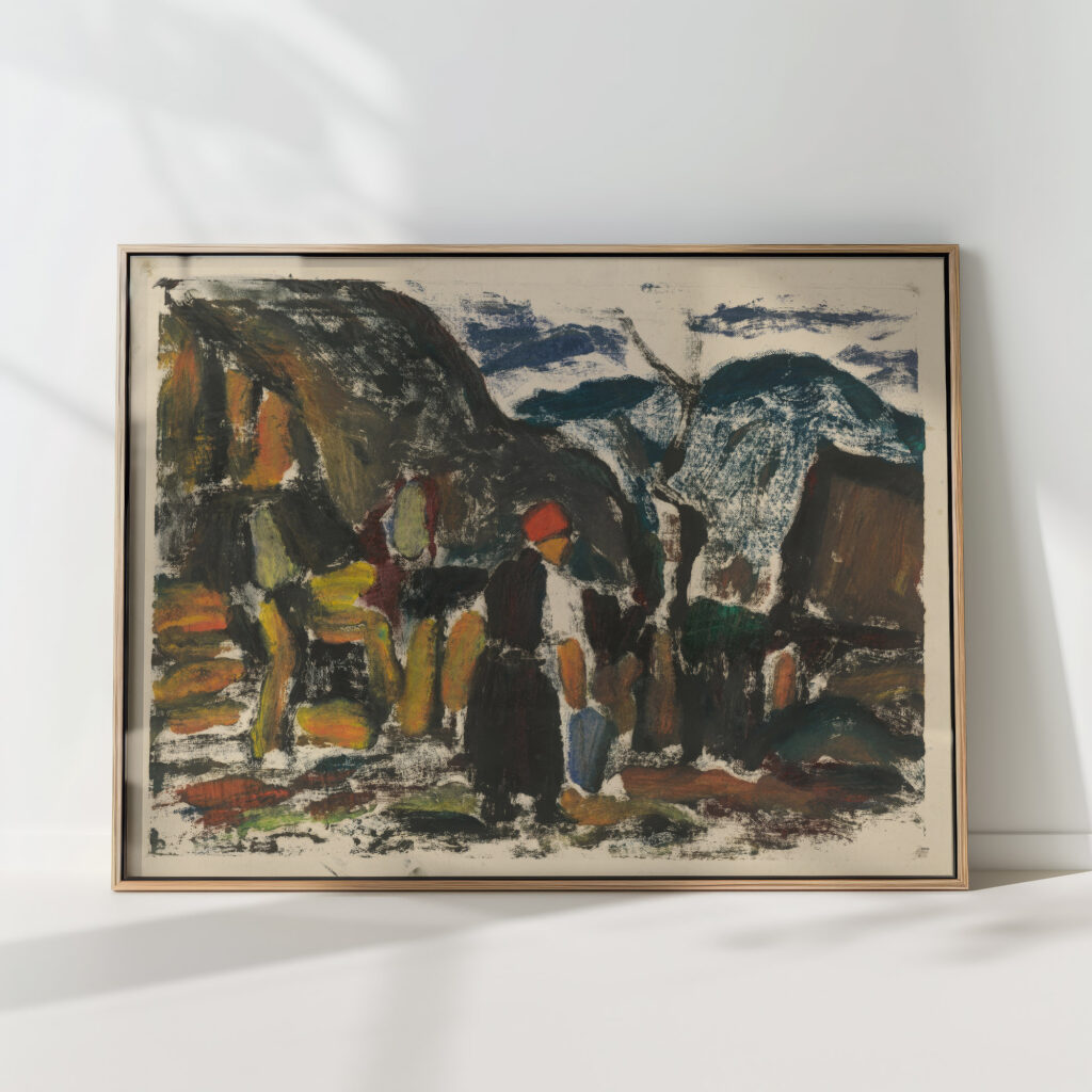 on the water 1930 zolo palugyay high quality print
