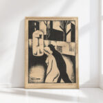 on way home 1924 mikulas galanda high quality print