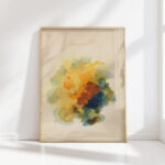 orange 1808 mary gartside high quality print