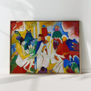 oriental 1909 wassily kandinsky high quality print