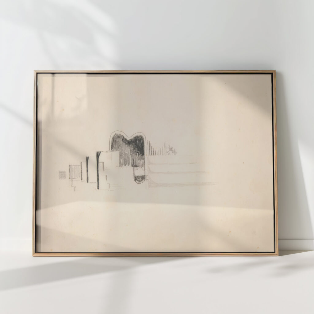 original drawings and manuscripts by the artist and documentary material 2 early 20th century viking eggeling high quality print