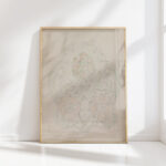 ornament with floral motif 1916 reijer stolk high quality print