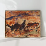oxen cart 1920 christian rohlfs high quality print