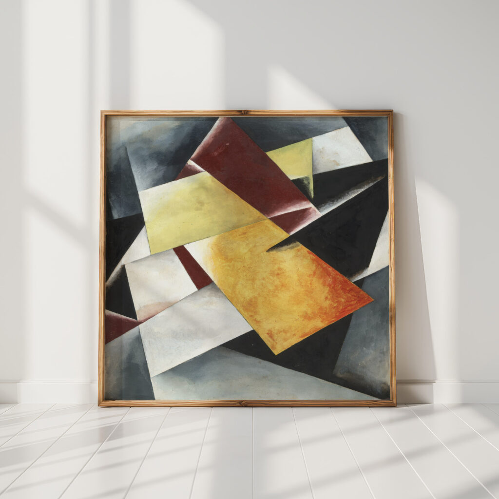 painterly architectonic 1 1918 lyubov popova high quality print