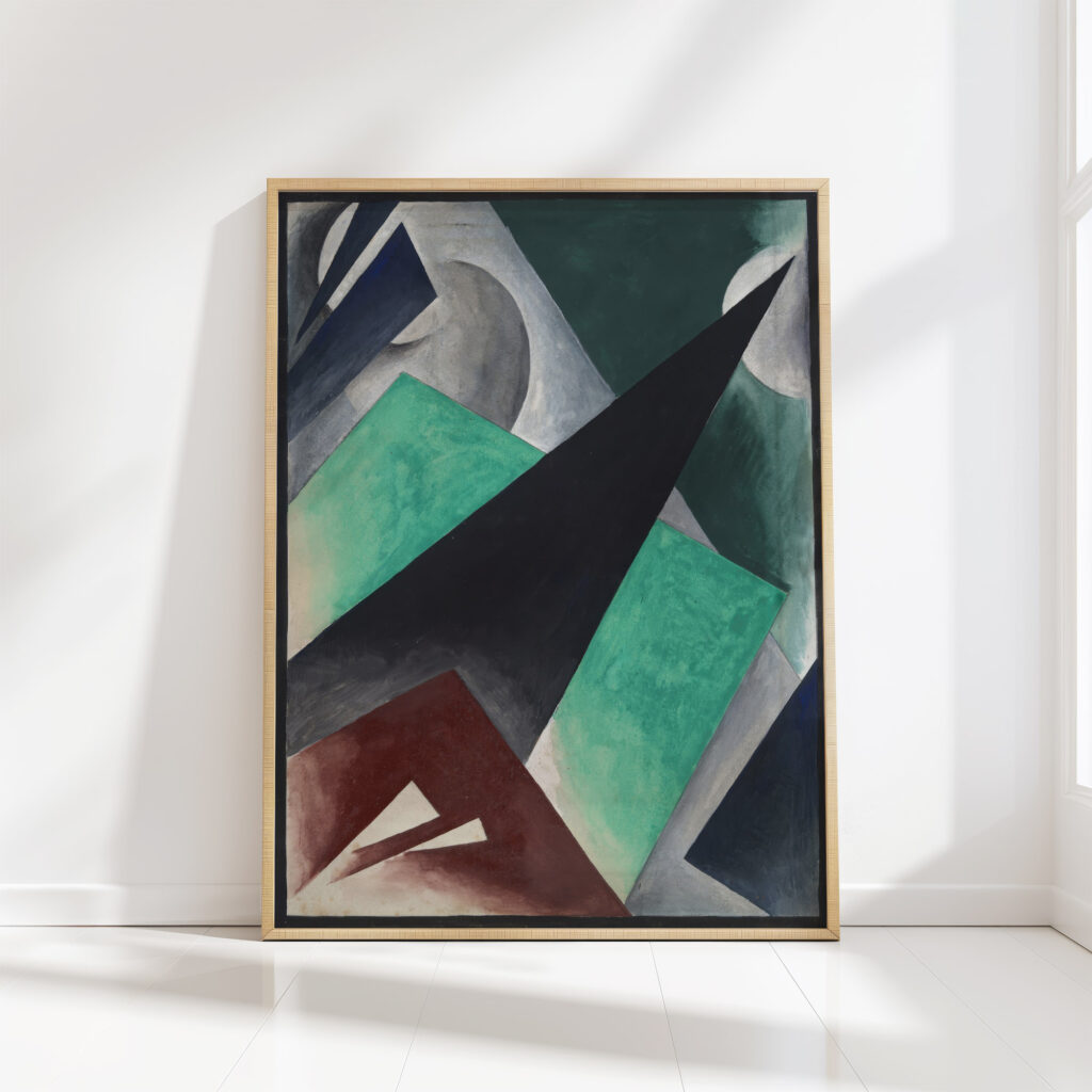 painterly architectonic 2 1918 lyubov popova high quality print