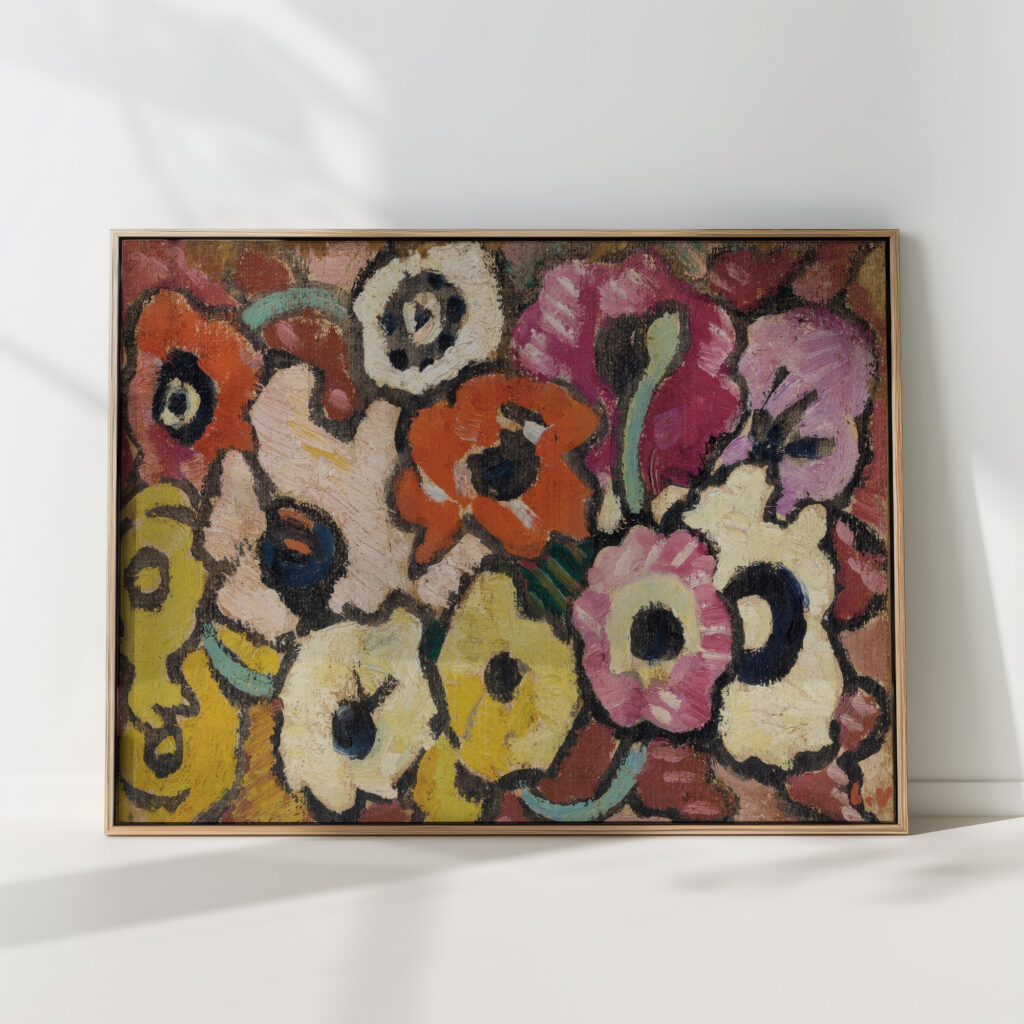 panel of anemones 1922 louis valtat high quality print