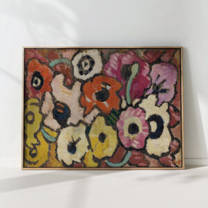 panel of anemones 1922 louis valtat high quality print
