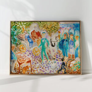 paris street 1915 nils dardel high quality print
