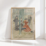 park scene maurice prendergast high quality print