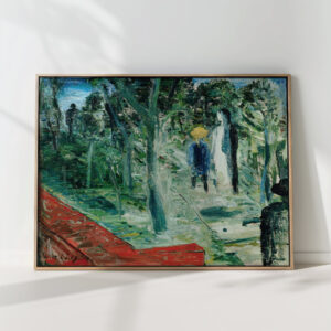 park sunday afternoon 1930 wilhelm thony high quality print