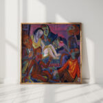 party in the studio 1925 hermann scherer high quality print