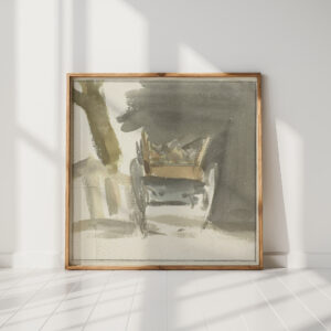 peasant wagon viewed from behind 1770 1825 simon andreas krausz high quality print
