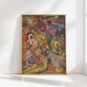 peasant woman 1940 arnold peter weisz kubincan high quality print